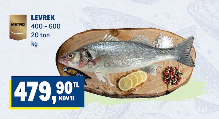 Levrek 400 - 600 20 Kg