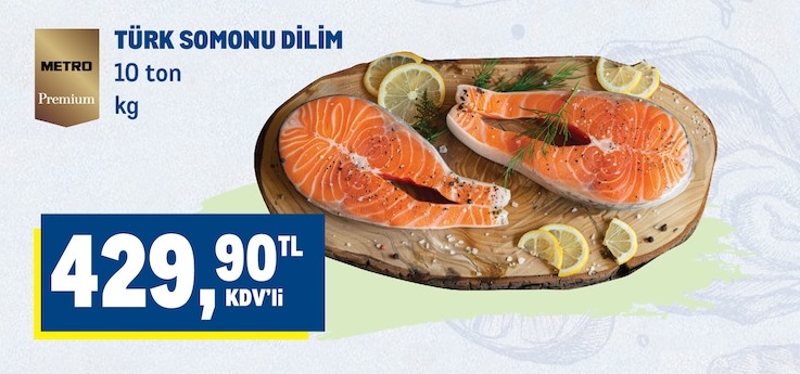 Türk Somonu Dilim 10 Kg