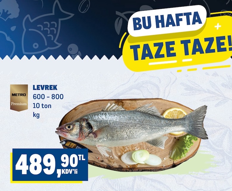 Metro Premium Levrek 600-800 Kg