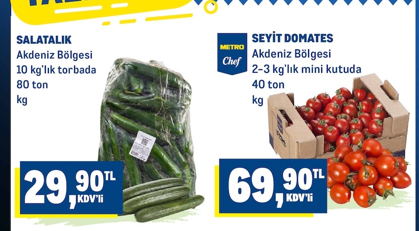 Salatalik 10 Kg'Lik Torba