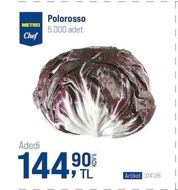 Metro Chef Polorosso 5.000 Adet