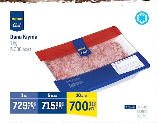 Dana Kıyma 1Kg