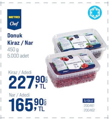 Metro Chef Donuk Kiraz/Nar 450G