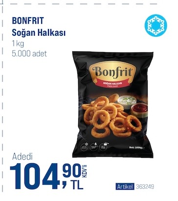 Bonfrit Soğan Halkası 1Kg