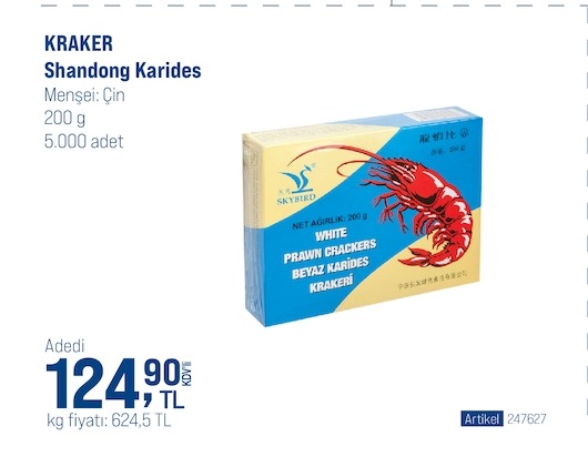 Kraker Shandong Karides 200 G