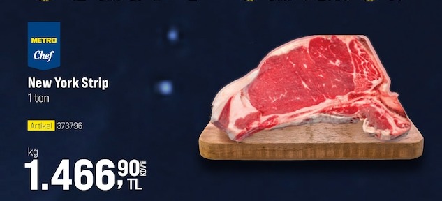 Metro Chef Dallas Steak 1 Ton