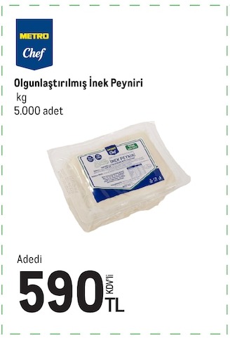 Metro Chef Olgunlaştırılmış İnek Peyniri