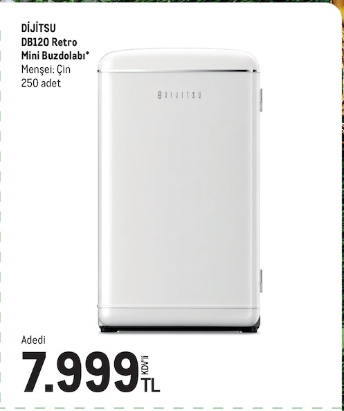 Dicitsu Db120 Retro Mini Buzdolabı 250 Adet