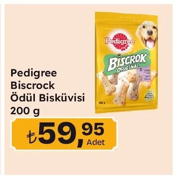 Pedigree Biscrock Ödül Bisküvisi 200 G