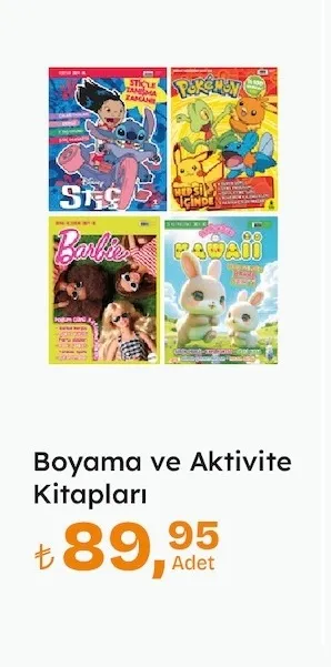 Boyama Ve Aktivite Kitapları