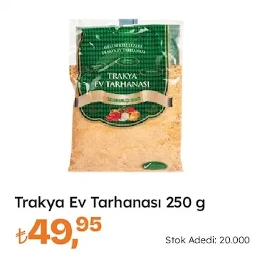 Trakya Ev Tarhanası 250 G
