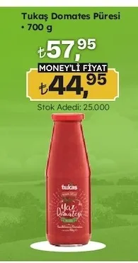 Tukaş Domates Püresi 700 G