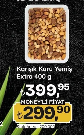 Karışık Kuru Yemiş Extra 400 G