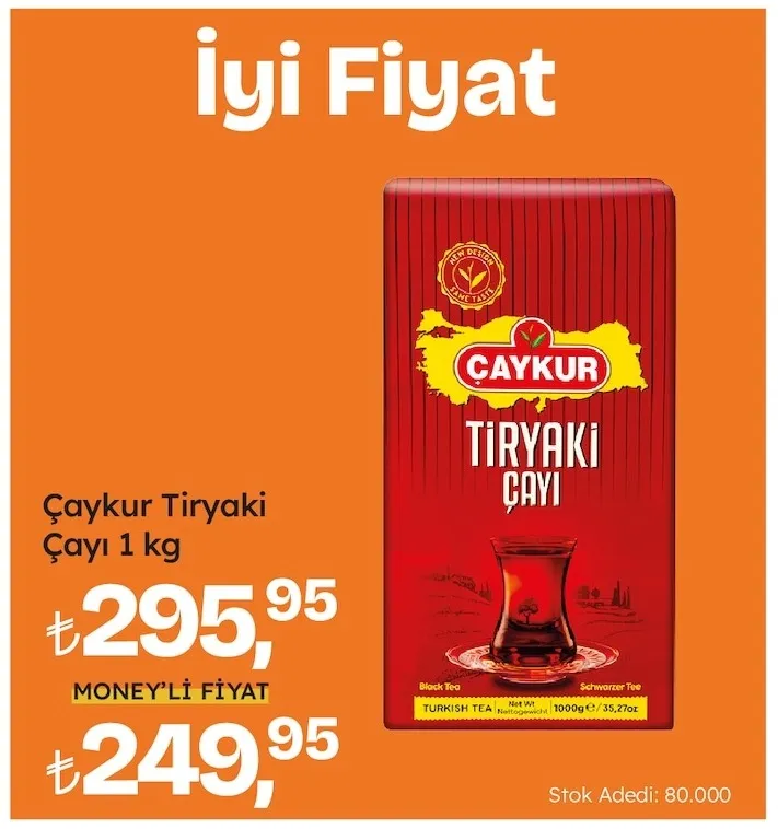 Çaykur Tiryaki Çayı 1 Kg