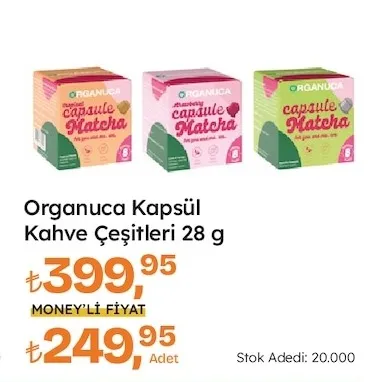 Organuca Kapsül Kahve Çeşitleri 28 G