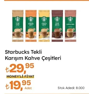 Starbucks Tekli Karışım Kahve Çeşitleri