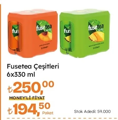 Fusetea Çeşitleri 6X330 Ml