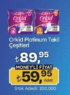 Orkid Platinum Tekli Çeşitleri