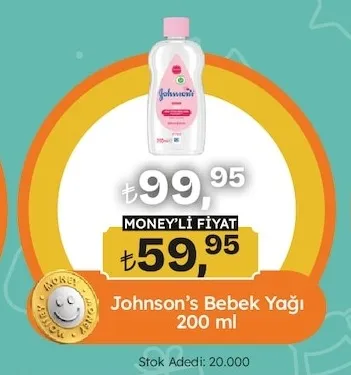 Johnson'S Bebek Yağı 200 Ml