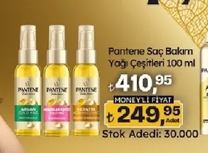 Pantene Saç Bakım Yağı Çeşitleri 100 Ml