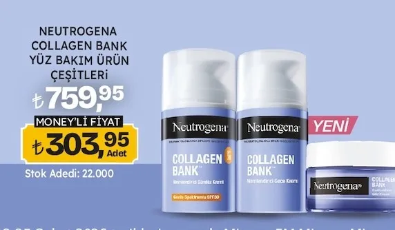Neutrogena Collagen Bank Yüz Bakim Ürün Çeşi̇Tleri̇