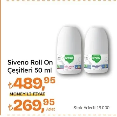 Siveno Roll On Çeşitleri 50 Ml