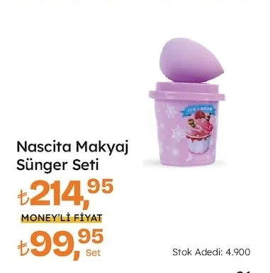 Nascita Makyaj Sünger Seti
