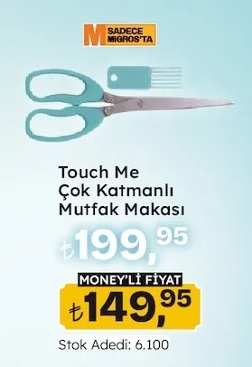 Touch Me Çok Katmanlı Mutfak Makası