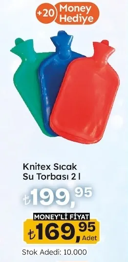 Knitex Sıcak Su Torbası 2 L