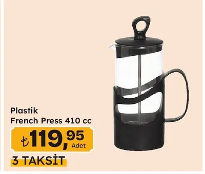 Plastik French Press 410 Cc