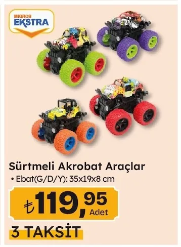 Sürtmeli Akrobat Araçlar