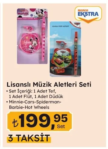 Lisanslı Müzik Aletleri Seti