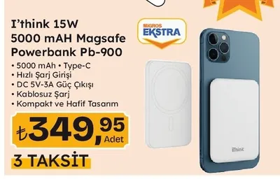 I'Think 15W 5000 Mah Magsafe Powerbank Pb-900