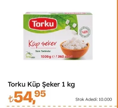 Torku Küp Şeker 1 Kg