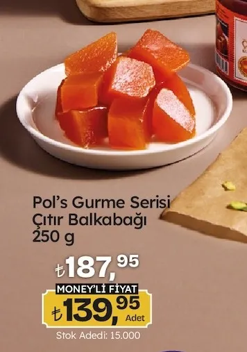 Pol'S Gurme Serisi Çıtır Balkabağı 250 G