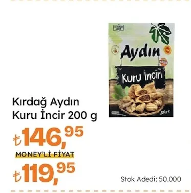 Kırdağ Aydın Kuru İncir 200 G