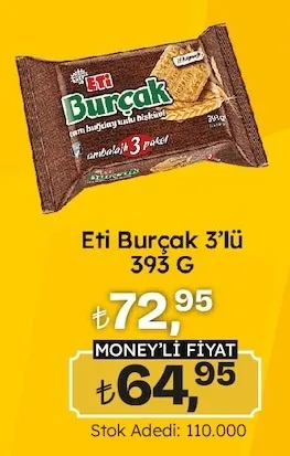 Eti Burçak 3'Lü 393 G