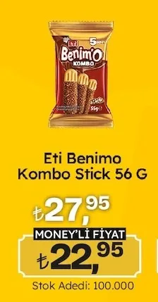 Eti Benimo Kombo Stick 56 G