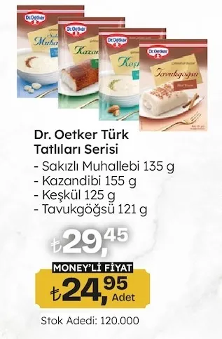 Dr. Oetker Türk Tatlıları Serisi