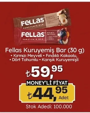 Fellas Kuruyemiş Bar (30 G)