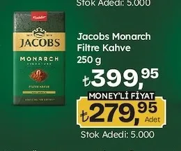 Jacobs Monarch Filtre Kahve 250 G