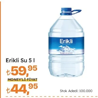 Erikli Su 5 L