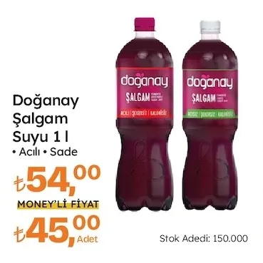 Doğanay Şalgam Suyu 1 L
