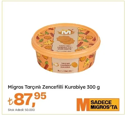 Migros Tarçınlı Zencefilli Kurabiye 300 G