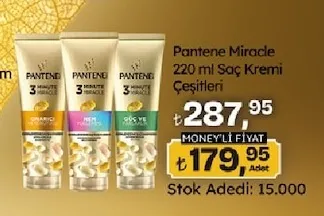 Pantene Miracle 220 Ml Saç Kremi Çeşitleri