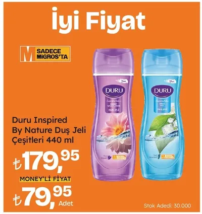Duru Inspired By Nature Duş Jeli Çeşitleri 440 Ml