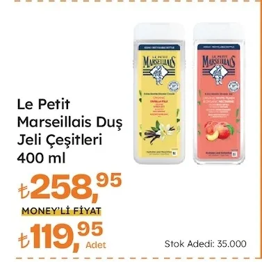 Le Petit Marseillais Duş Jeli Çeşitleri 400 Ml