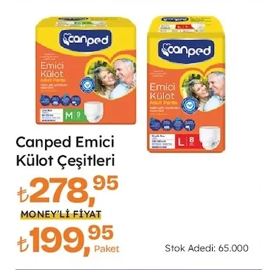Canped Emici Külot Çeşitleri