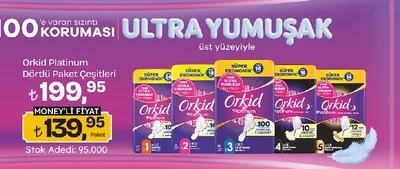 Orkid Platinum Dörtlü Paket Çeşitleri