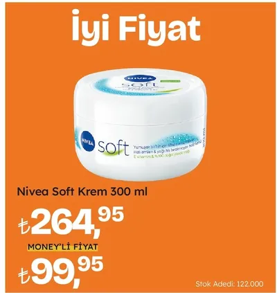 Nivea Soft Krem 300 Ml
